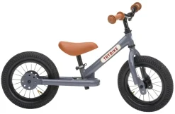 Trybike Løbecykel - med to hjul, Antracitgrå