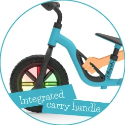 Online Chillafish Løbecykel Charlie GLOW - Blå (18 mdr - 4 år)