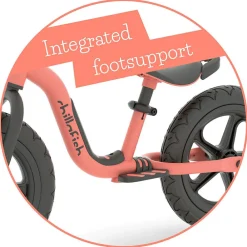 Discount Chillafish Løbecykel Charlie SPORT - Flamingo, (2-5 år)