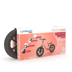 Discount Chillafish Løbecykel Charlie SPORT - Flamingo, (2-5 år)