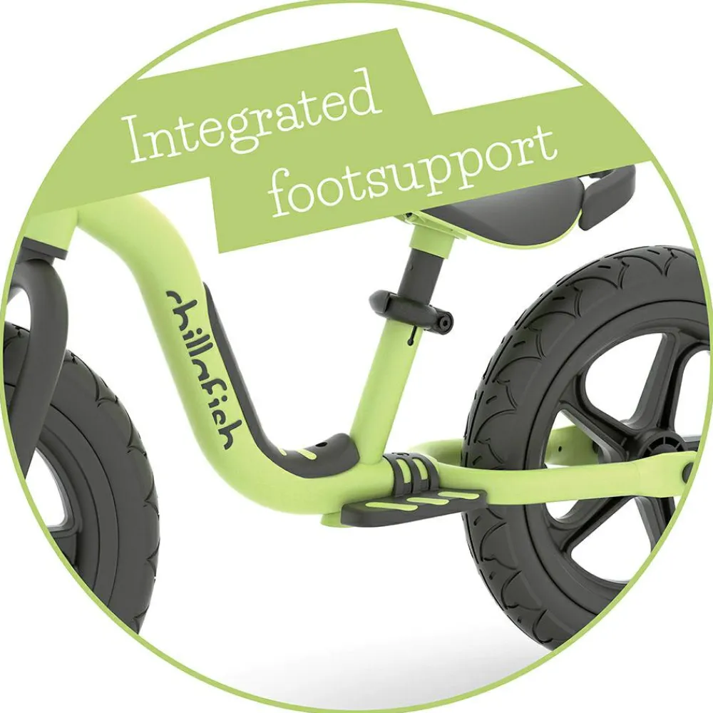 Outlet Chillafish Løbecykel Charlie SPORT - Pistacie (2-5 år)