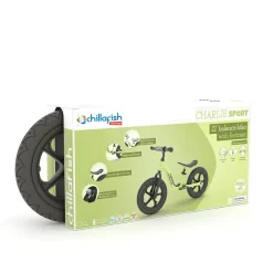 Outlet Chillafish Løbecykel Charlie SPORT - Pistacie (2-5 år)