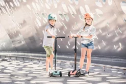 Clearance Scoot & Ride Løbehjul - Highwaykick 5 m. LED, Peach