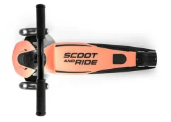 Clearance Scoot & Ride Løbehjul - Highwaykick 5 m. LED, Peach