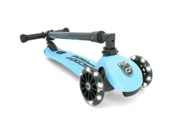 New Scoot & Ride Løbehjul - Highwaykick 3 m. LED, Blueberry
