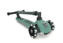Discount Scoot & Ride Løbehjul - Highwaykick 3 m. LED, Forest