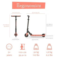 Clearance Chillafish Løbehjul Flexxi - Flamingo