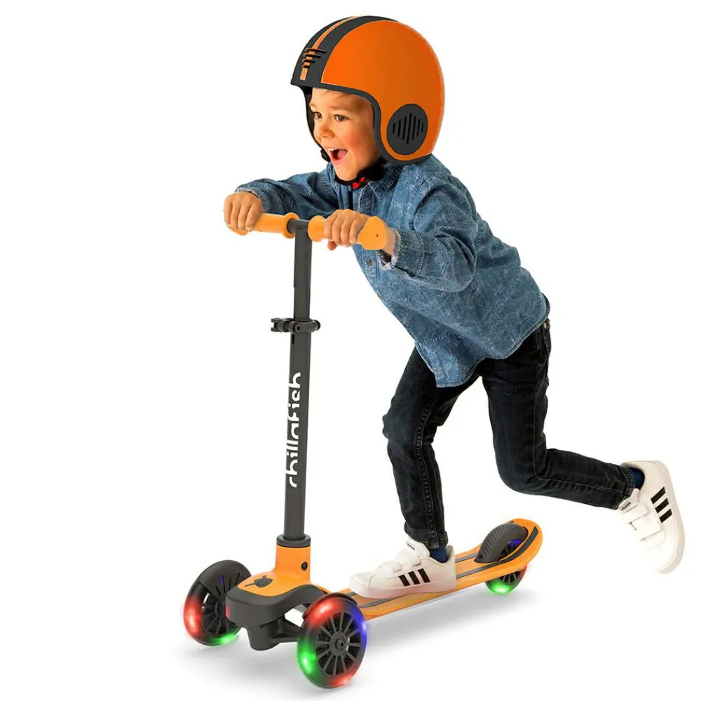 Outlet Chillafish Løbehjul Scotti GLOW - Ginger