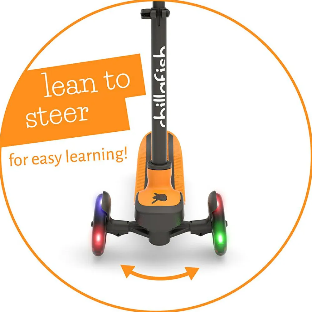 Outlet Chillafish Løbehjul Scotti GLOW - Ginger