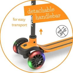 Outlet Chillafish Løbehjul Scotti GLOW - Ginger