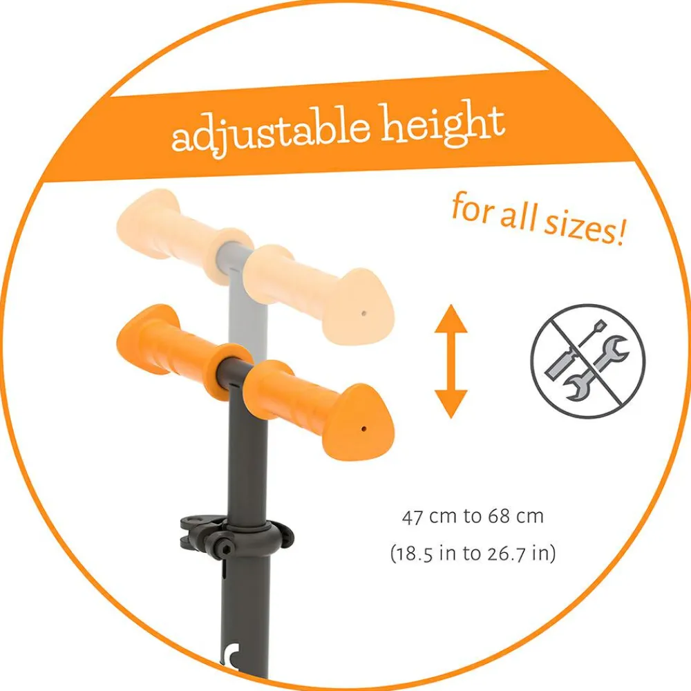 Outlet Chillafish Løbehjul Scotti GLOW - Ginger