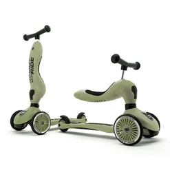 Discount Scoot & Ride Løbehjul/Løbecykel - Highwaykick 1, Olive