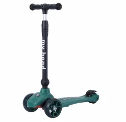 Outlet My Hood Løbehjul/Løbecykel - Kick'n'Ride, Mørkegrøn