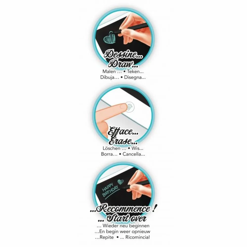 Discount Buki France LCD tegnetavle, 1 stk