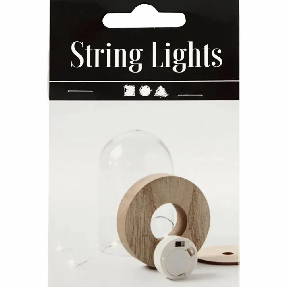 Sale Creativ Company LED lyskæde - L: 27 cm, 1 stk