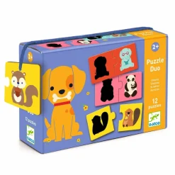 Online Djeco Leg & Lær-puslespil - Skygger