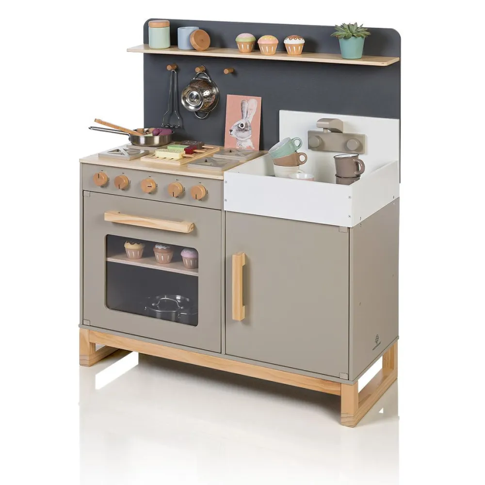 Discount Legekøkken - Linum (grå)