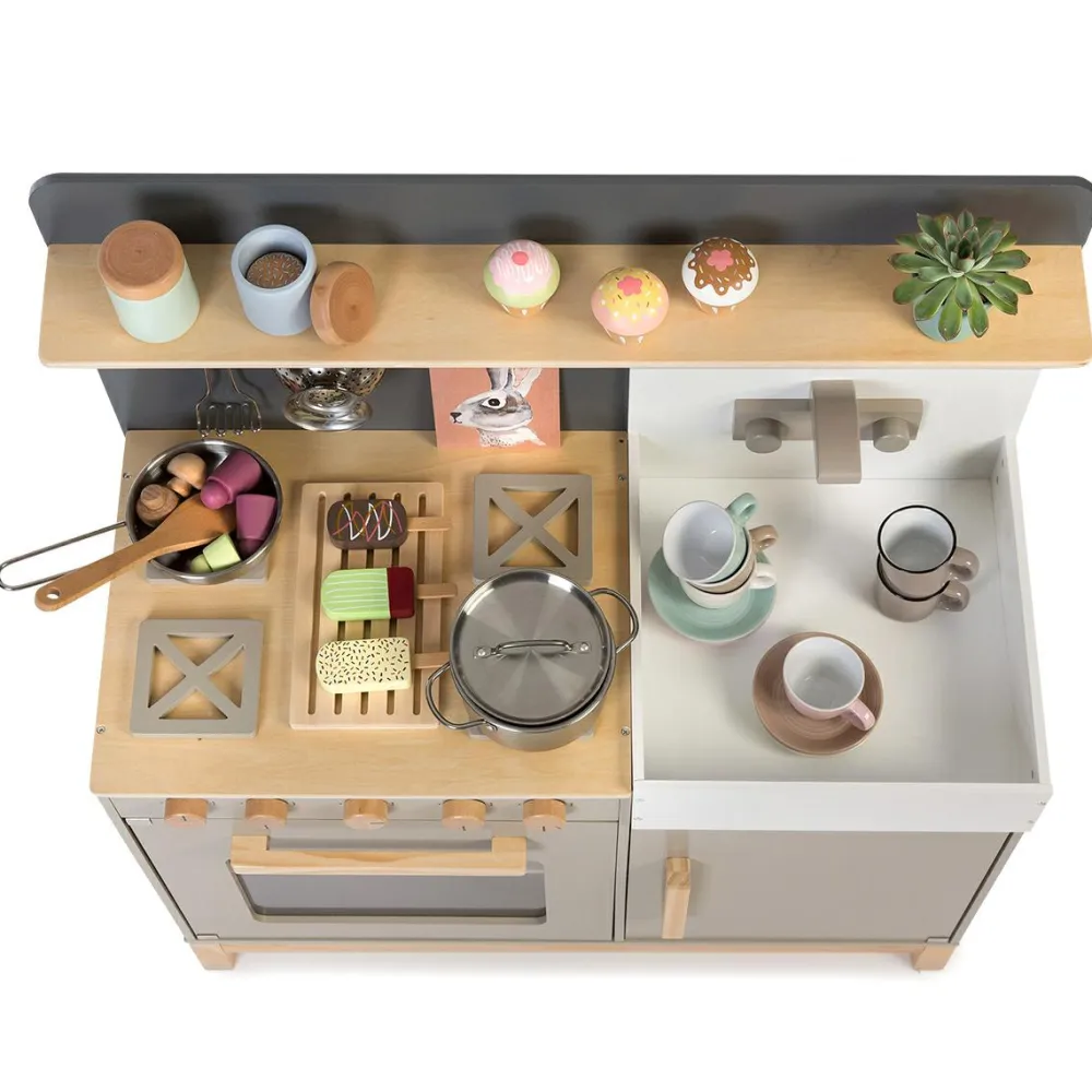 Discount Legekøkken - Linum (grå)