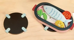 Sale Tender Leaf Legekøkken i træ m. mikroovn - Inkl. tilbehør