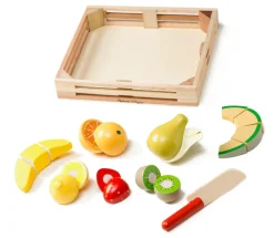 Online Melissa & Doug Legemad - Frugt i trækasse