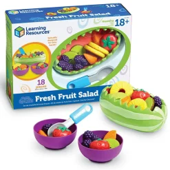 Hot Learning Resources Legemad - Frugtsalat, 18 dele