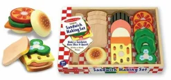 Sale Melissa & Doug Legemad - Sandwich bar