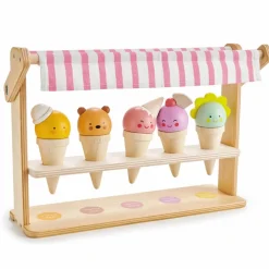 Outlet Tender Leaf Legemad - Vaffelis i stativ, 5 stk