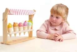 Outlet Tender Leaf Legemad - Vaffelis i stativ, 5 stk