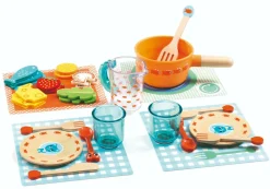 Hot Djeco Legemadssæt "Til bords", 29 dele