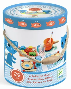 Hot Djeco Legemadssæt "Til bords", 29 dele