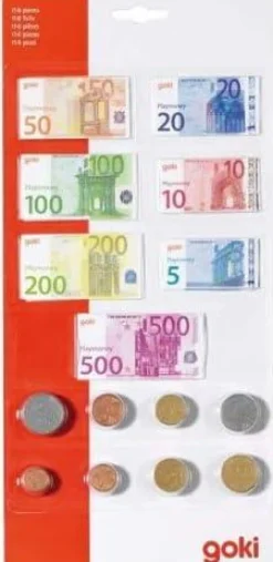 Clearance goki Legepenge - Euro, 116 dele