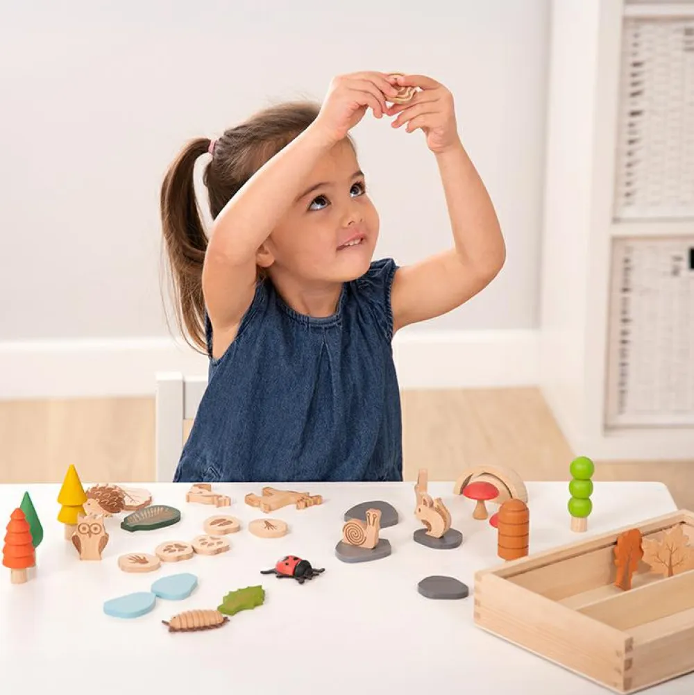 New tickit® Legesæt - Livet i skoven, 37 dele