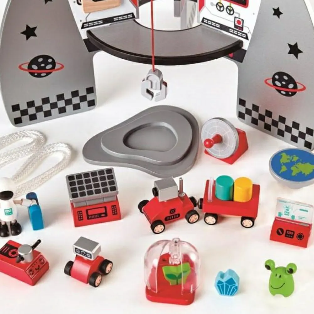 New Hape Legesæt - Rumskib med 20 dele