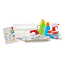 Melissa & Doug Legesæt med vasketøjskurv og strygebræt