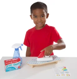 Melissa & Doug Legesæt med vasketøjskurv og strygebræt