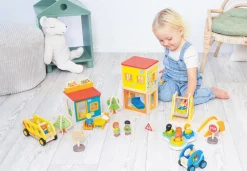 Beleduc Legesæt My Little World - By, 32 dele