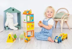 Beleduc Legesæt My Little World - By, 32 dele