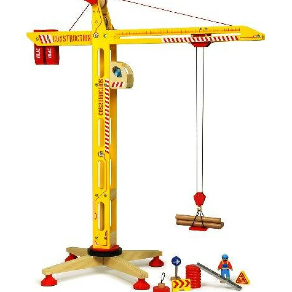 Outlet Vilac Legetøjskran i træ