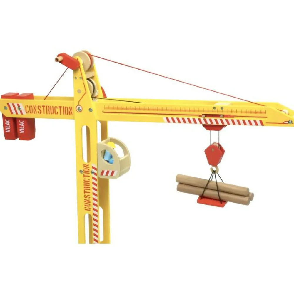 Outlet Vilac Legetøjskran i træ