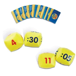 New Learning Resources Legetæppe - Lær klokken (engelsk)