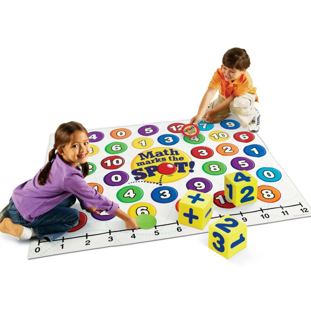 Sale Learning Resources Legetæppe 122 x 152 cm - Begynder-matematik