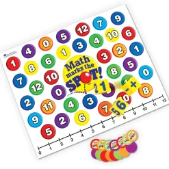 Sale Learning Resources Legetæppe 122 x 152 cm - Begynder-matematik