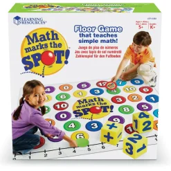 Sale Learning Resources Legetæppe 122 x 152 cm - Begynder-matematik
