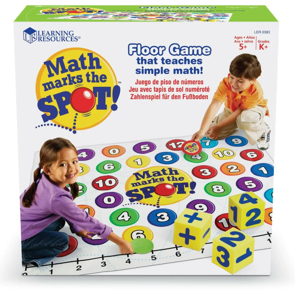 Sale Learning Resources Legetæppe 122 x 152 cm - Begynder-matematik
