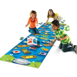 Clearance Learning Resources Legetæppe 250 x 75 cm - Krokodille-Hop