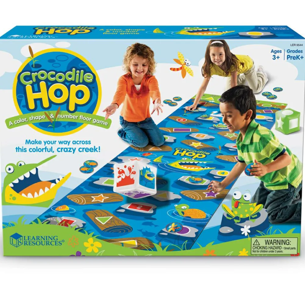 Clearance Learning Resources Legetæppe 250 x 75 cm - Krokodille-Hop