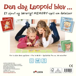 Discount Forlaget Bolden Leopold - Memory-spil om følelser