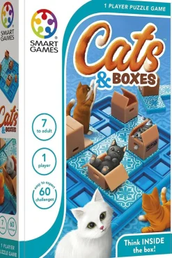 Clearance SmartGames Logikspil - Cats & Boxes