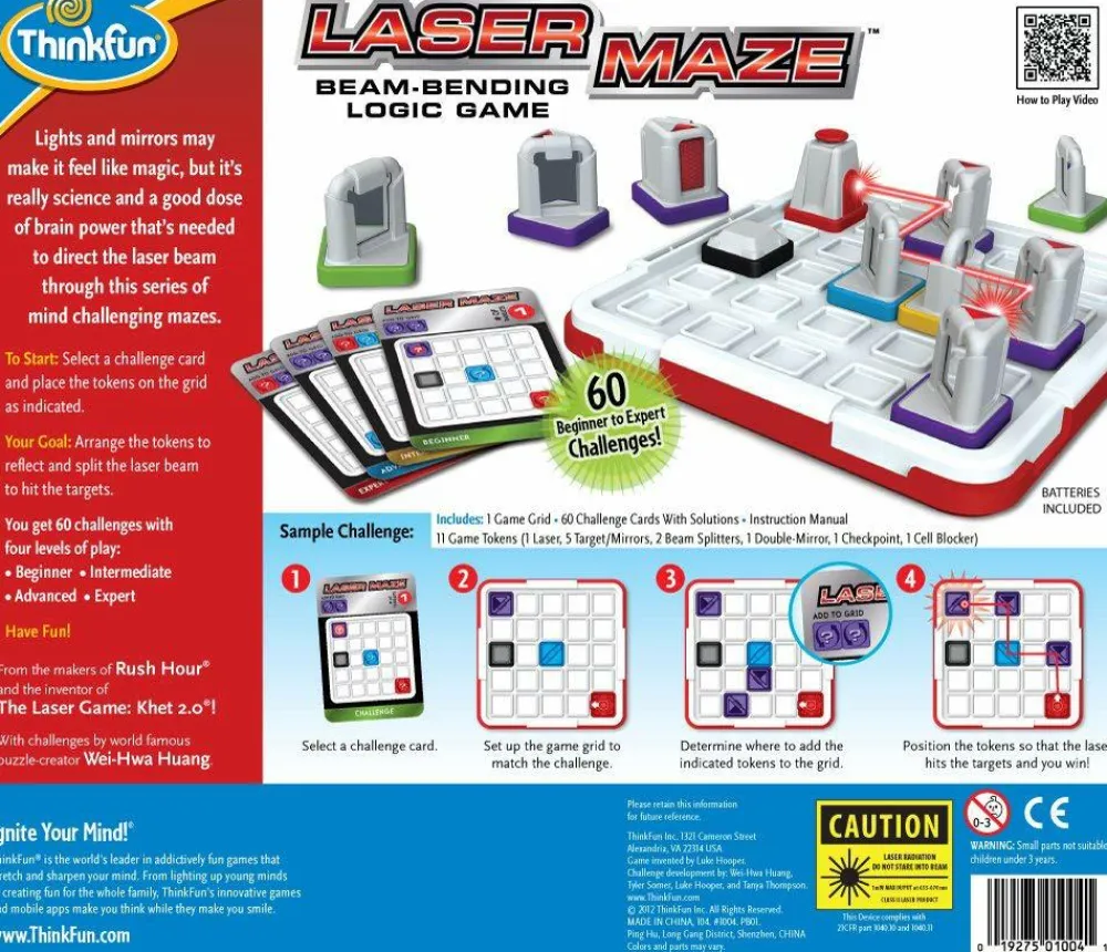 Clearance alga Logikspil - Laserlabyrint