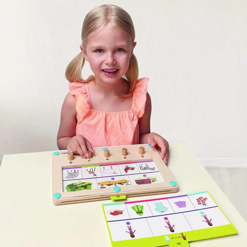 Hot Beleduc Logikspil - Logiturn inkl. 25 opgavekort